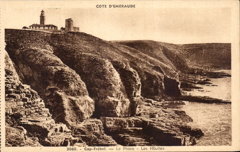 Cap-Fréhel — Der Leuchtturm — Die Hbules — Küste der Smaragde — Verlag Mesny, Rennes, Nr. 3060 - Vorderseite