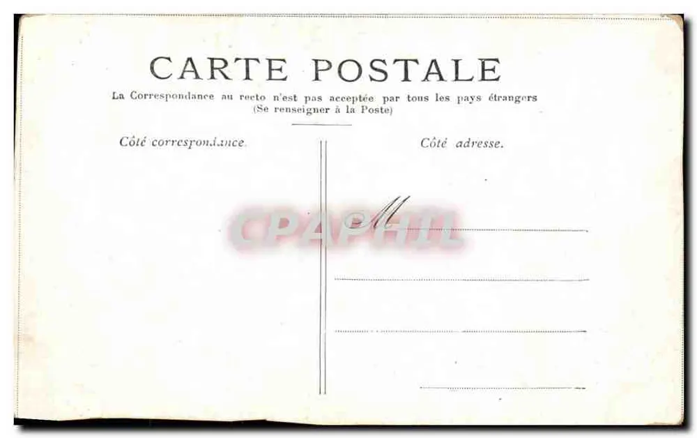 Castelo de Chenonceaux — vista do castelo sobre o Cher — editor não identificado - Verso