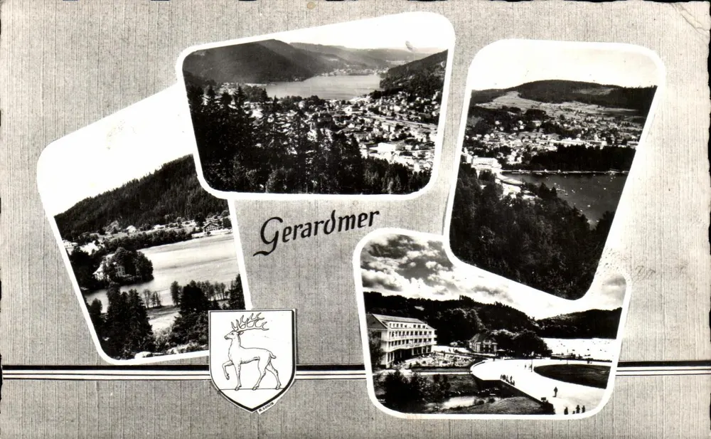 Gerardmer — Vista panorâmica e hotel — Éditions de Haguenau - Frente