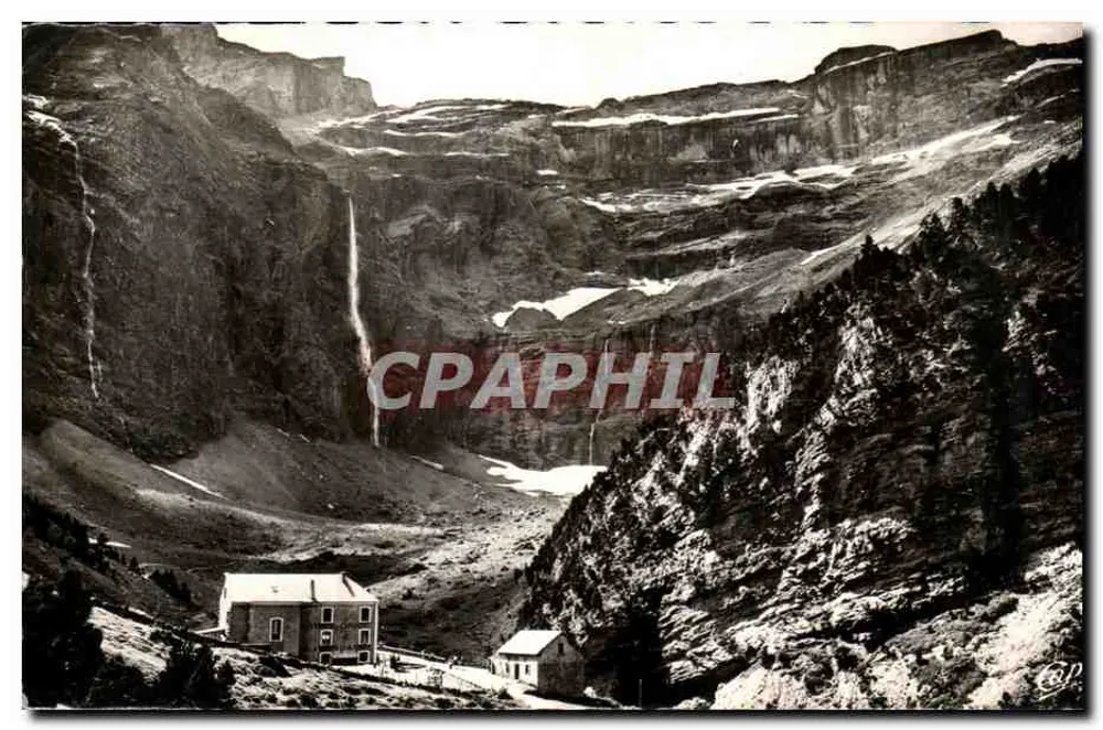 Gavarnie — Het Hotel du Cirque bij Angéles — Réal-Photo - Voorkant