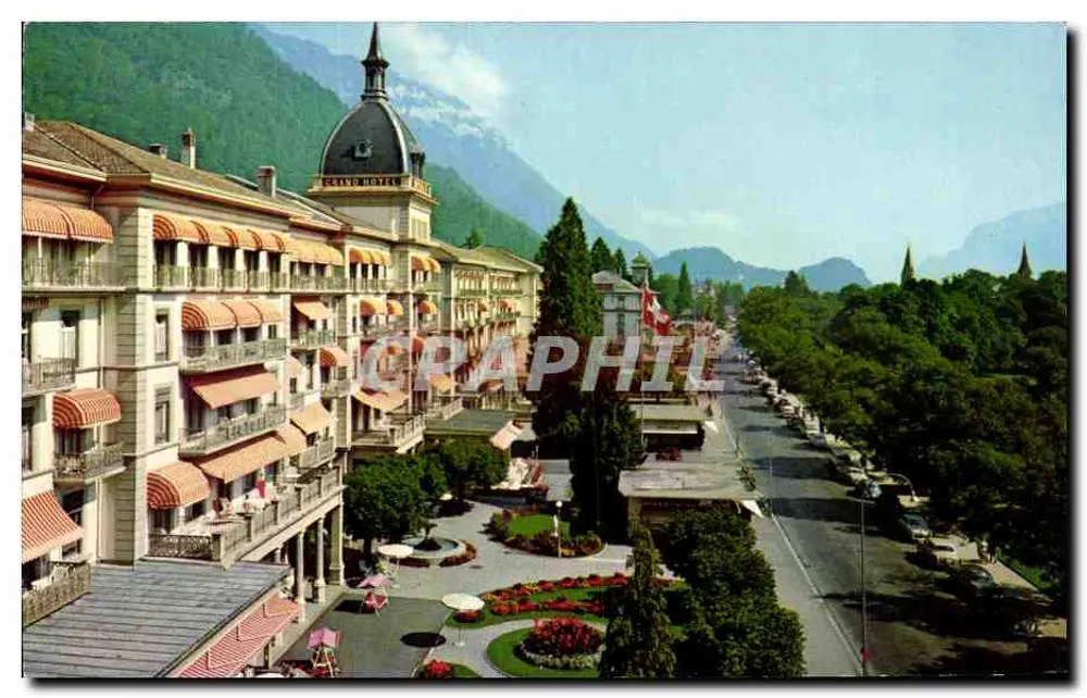 Hotel Clive — Montreux — Verlag Graphphil - Vorderseite