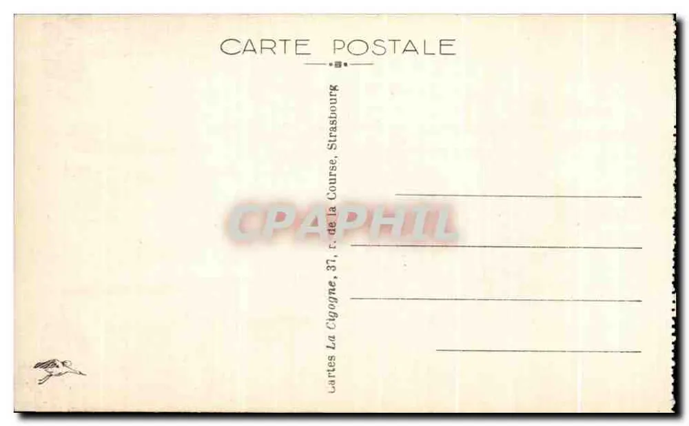 Monumento do Geral-Lafayette — Metz — n° 10132 - Verso