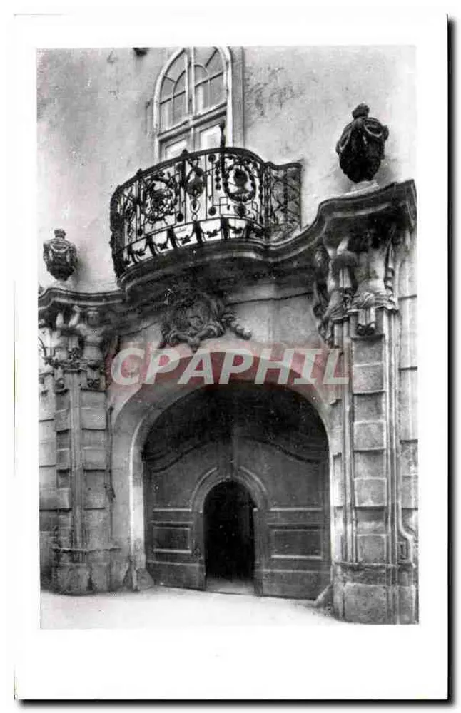 Székesfehérvár — Tor des Zichy-Hauses. 18. Jahrhundert - Vorderseite