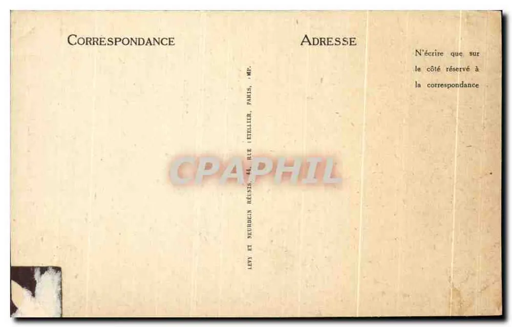 Paris — Notre-Dame — A Nef — ND — 142 - Verso