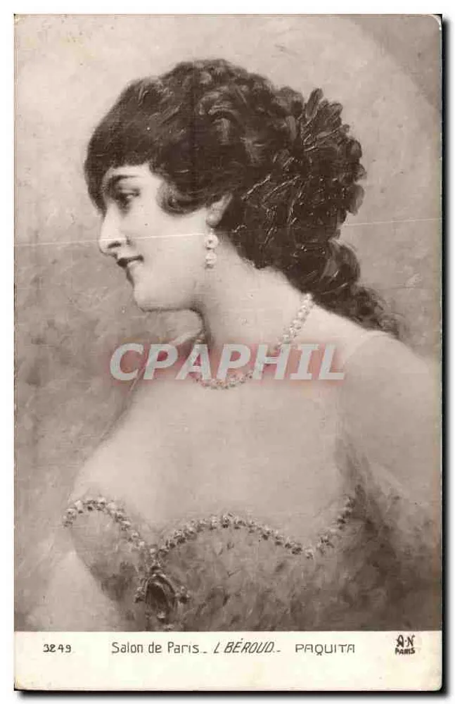 Paquita — Salon de Paris — L. BÉROUD — n°3249 - Vorderseite