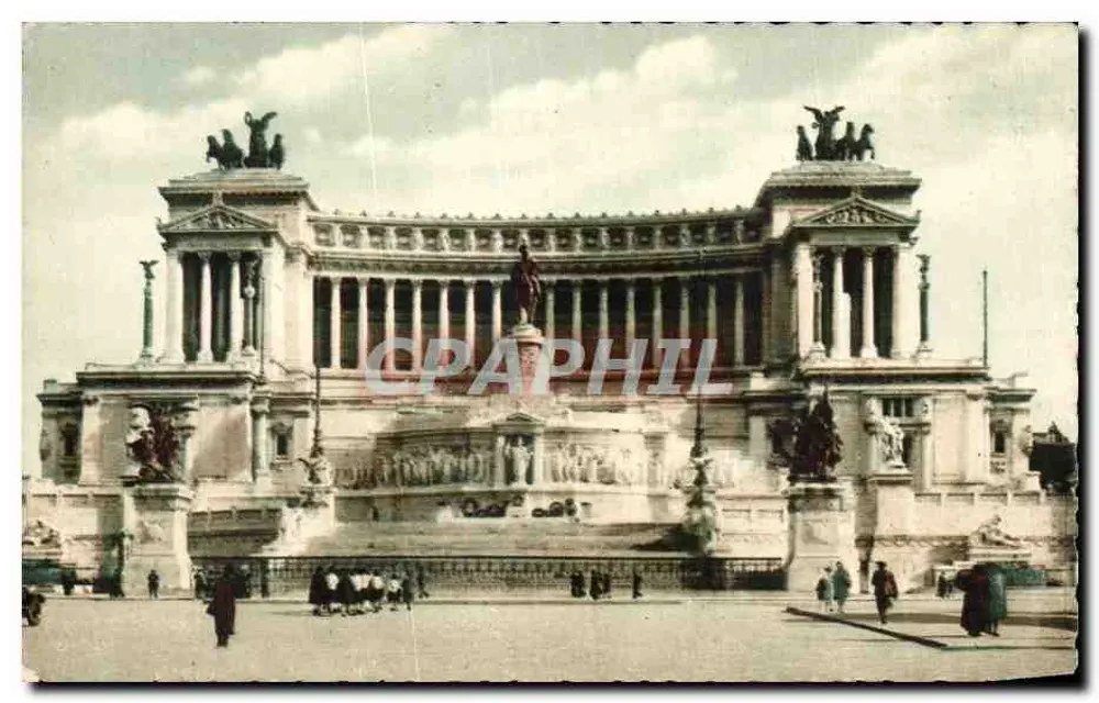 Denkmal für Victor-Emmanuel II — Rom — Verlag Beaumé, Seriennummer 1939 - Vorderseite