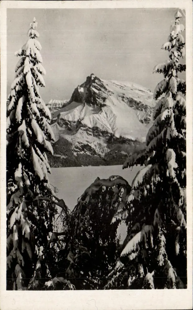 Mégeve (1113 m.) — Wintersport — L’Aiguille de Varan 2488 m. — L. Morand, Phot. Mégeve (Haute-Savoie) - Vorderseite
