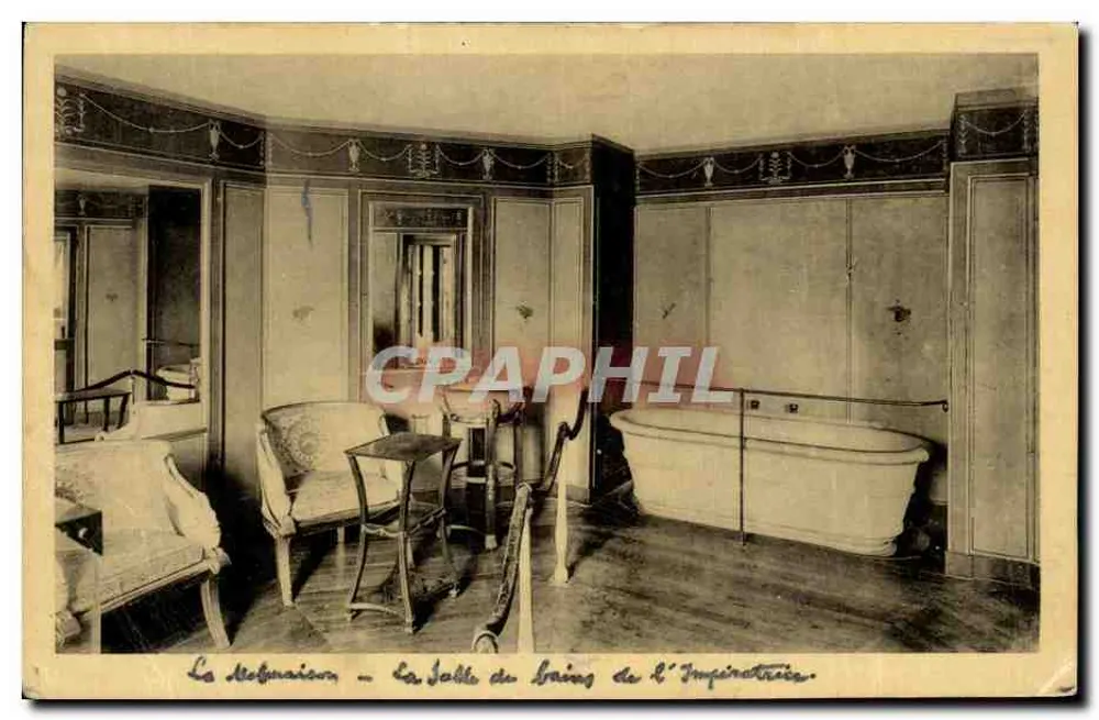 La Malmaison — Das Badezimmer der Kaiserin - Vorderseite