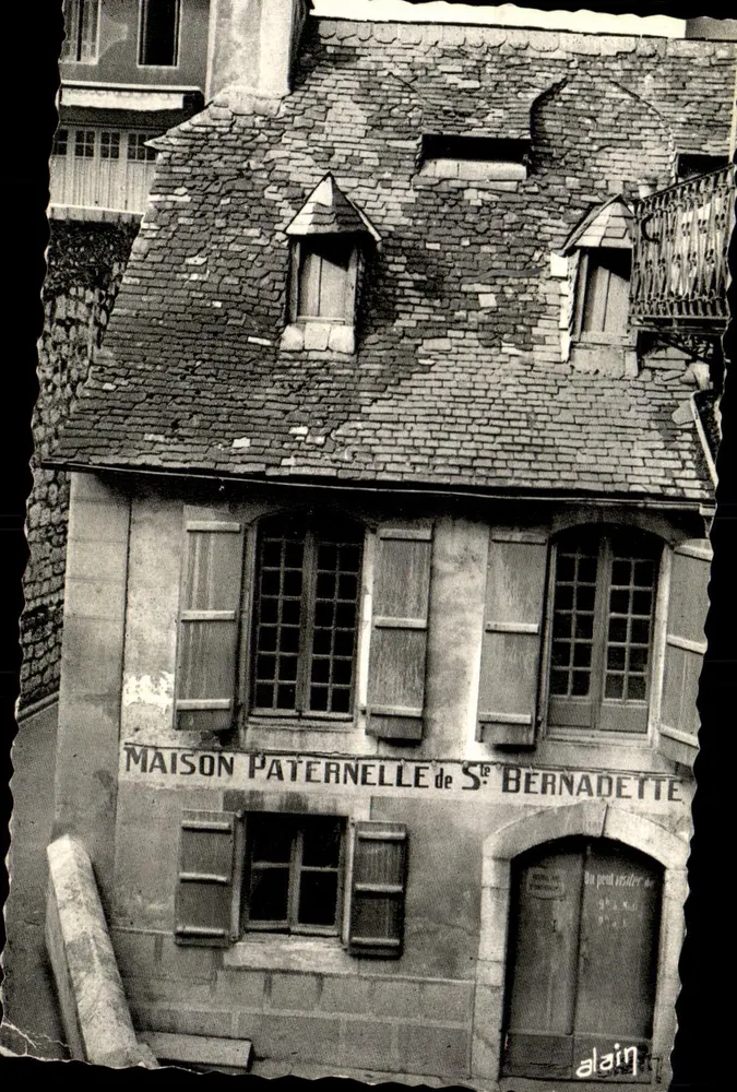Paternalische Wohnung von Sainte Bernadette — Lourdes — Kunstausgabe C.L.D., 25, rue du Bourg, Lourdes - Vorderseite