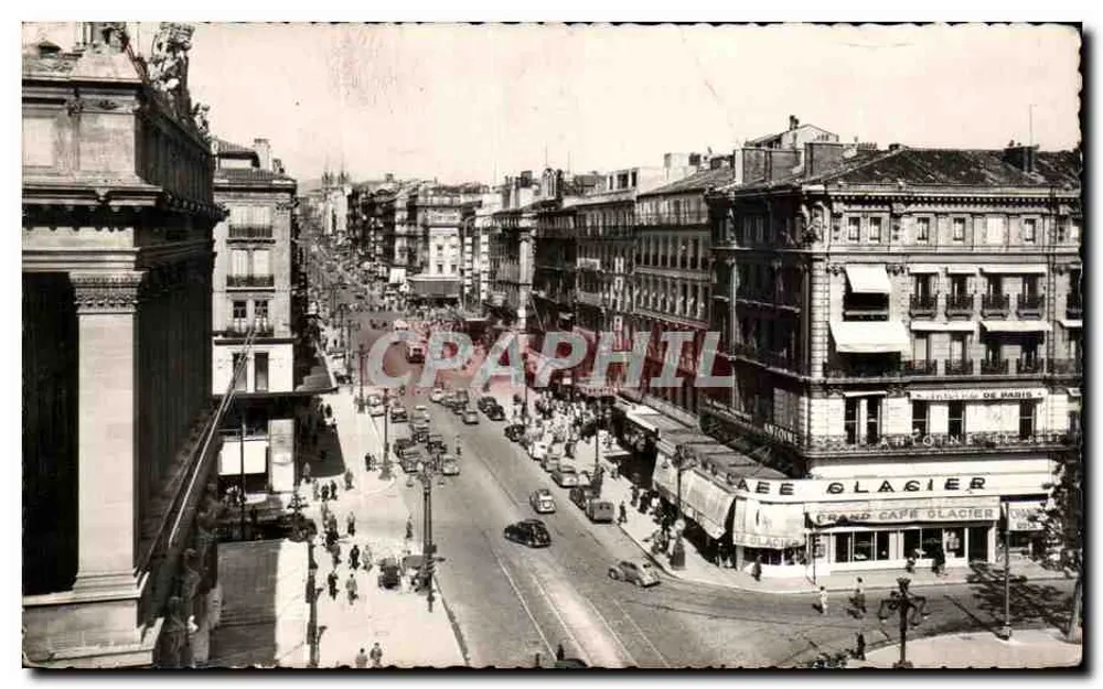 Ansicht der Canebière Straße in Marseille — Verleger: Société Éditions de France - Vorderseite