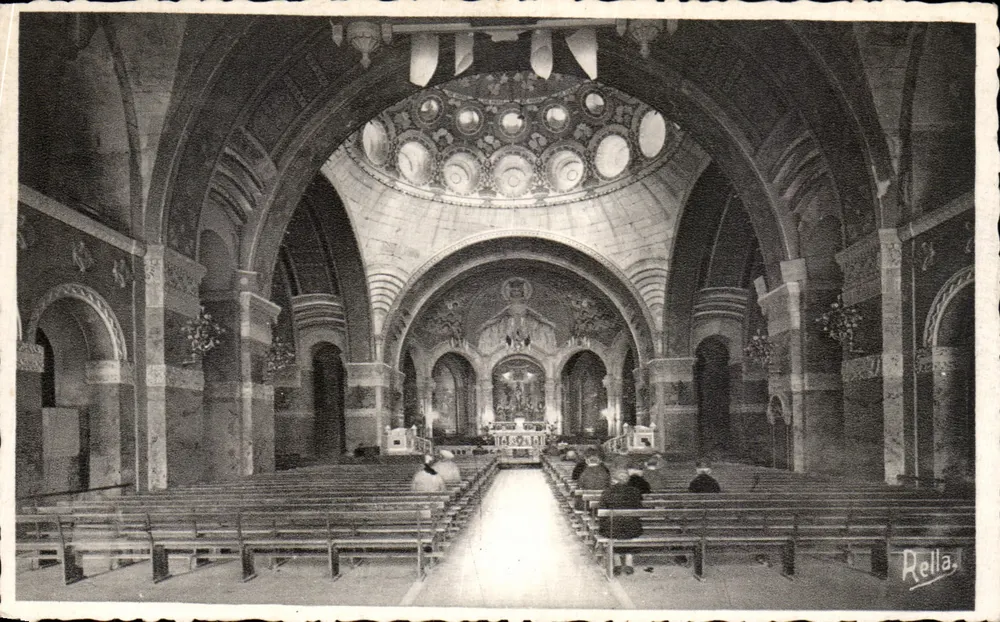 Lourdes — A Basílica do Rosário — editor Reilla, n° 3.315 - Frente