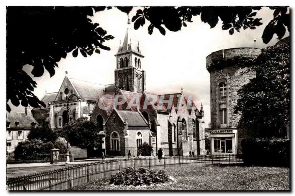 Die Schlucht (Mayenne) — Die Kathedrale und das Tor Beucheresse — Verlag R. Gallois, Rueil-Malmaison - Vorderseite