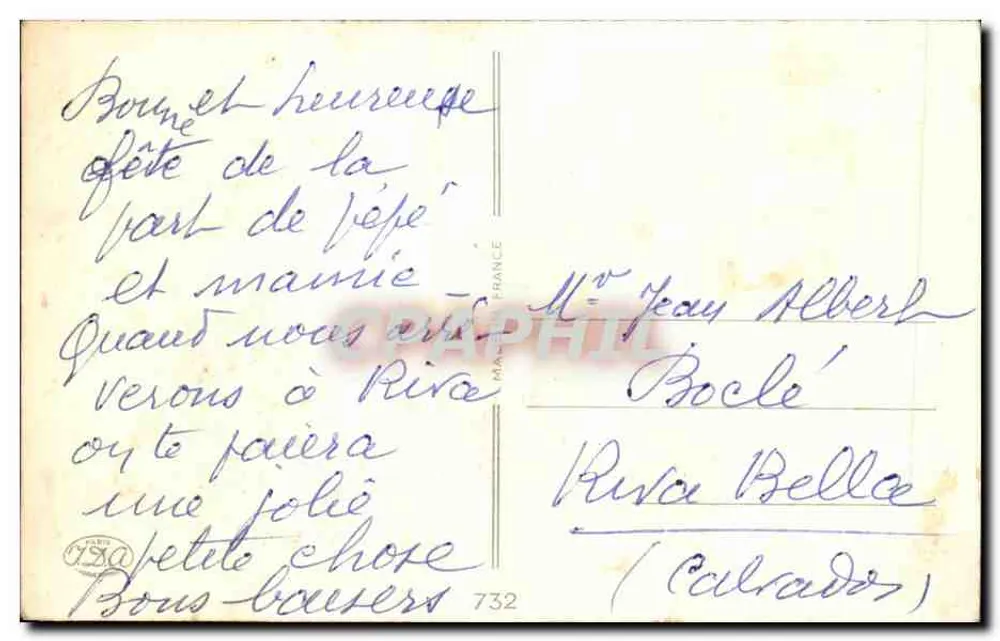 La Mère Michel — Boa Festa — editor La Mère Michel - Verso