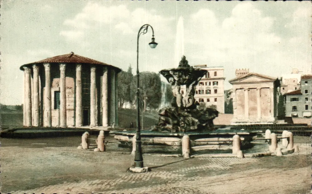 Templo de Vesta — Roma — Editor Ensamé, n° 1938 - Frente