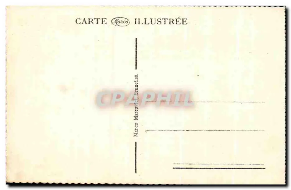 Brüssel - Königliches Theater der Monnaie (Opernhaus) — Verlag Marco, Nr. 15 - Rückseite