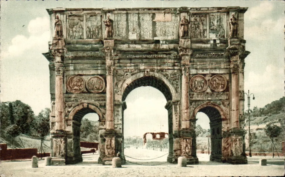 Arco di Costantino — Via dei Triumphi — Verlag Cecamani - Vorderseite