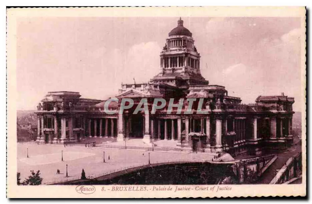 Palast der Gerechtigkeit — Brüssel — Marco, n°8 - Vorderseite