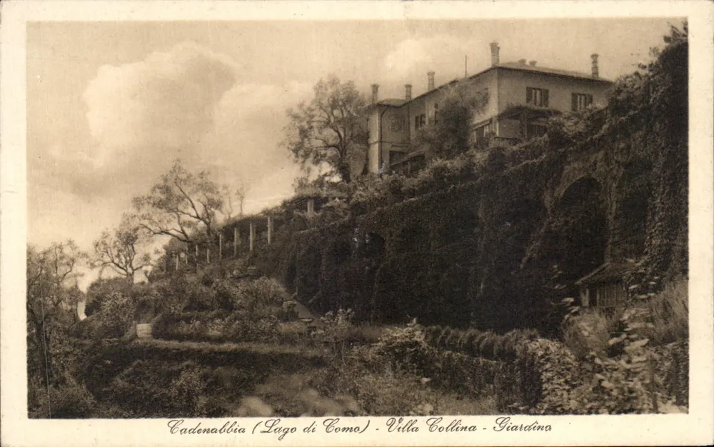 Cadenabbia (Lago di Como) - Villa Collina - Giardino - Vorderseite