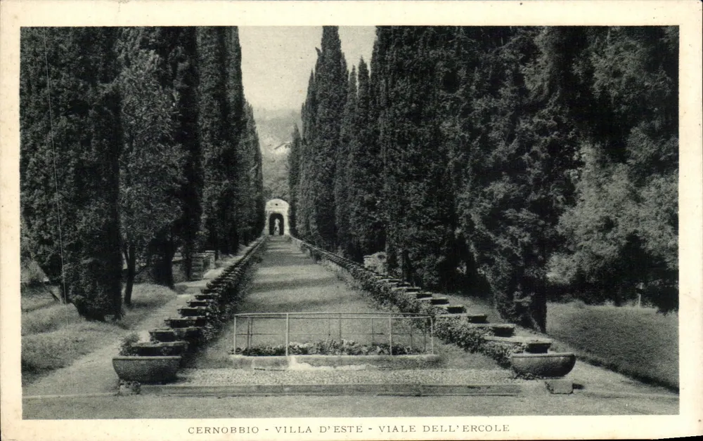 Cernobbio - Villa d'Este - Viale dell'Ercole - Voorkant
