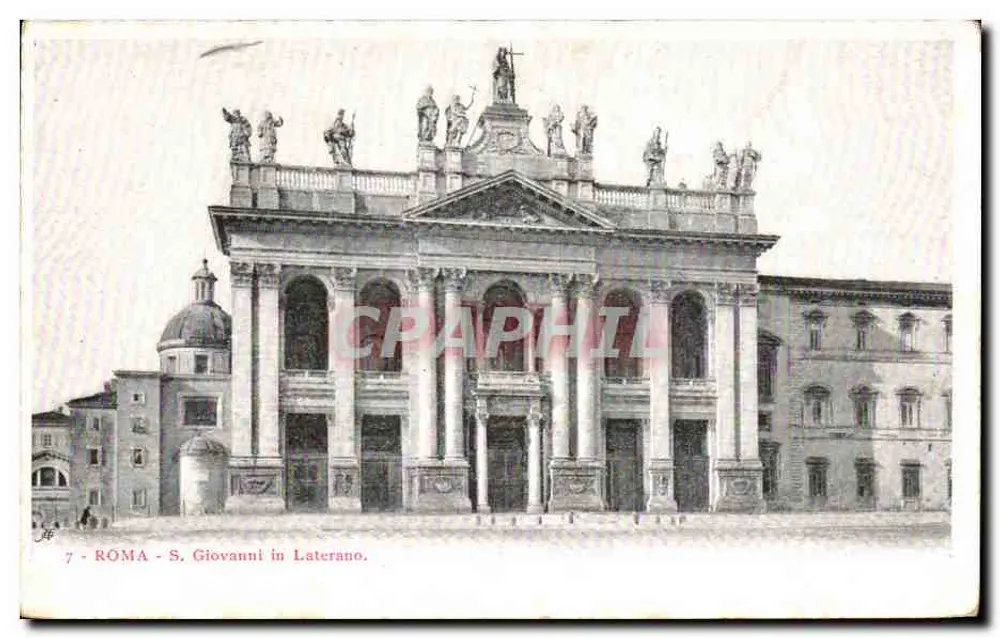 S. Giovanni in Laterano — Roma — editor desconhecido, n°7 - Frente