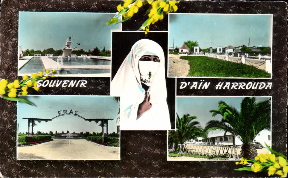 D'AÏN HARROUDA - Erinnerung - Éditeur André Leconte, Casablanca - Vorderseite