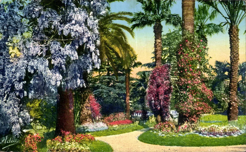 Jardin Fleurir — Jardin à Nice — éditeur Adia - Voorkant