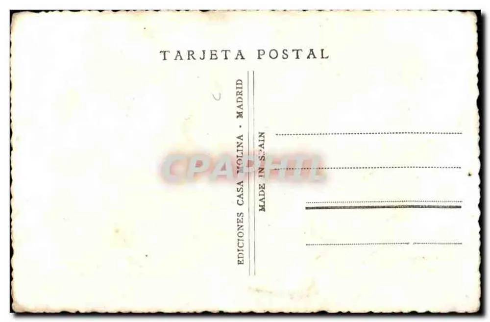 Frau im Flamenco-Kostüm — Granada — Éloi Guminer, n°30 - Rückseite