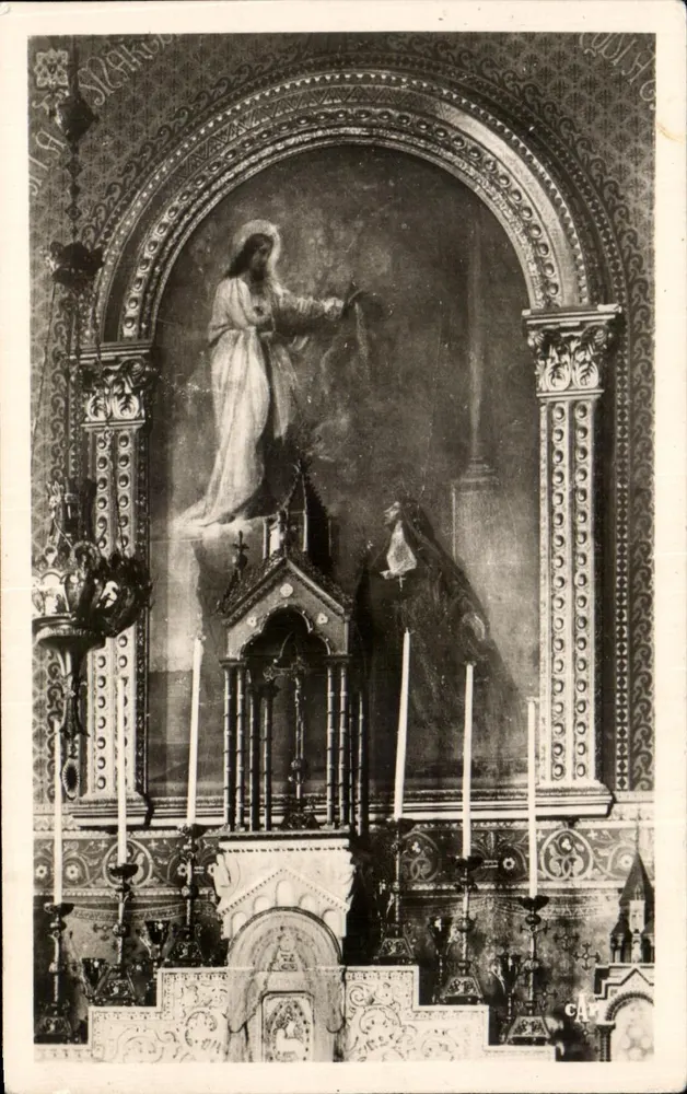 Erscheinung der Seligen Marguerite-Marie in Paray-le-Monial — Verleger REAL-PHOTO, Paris, n° 1 - Vorderseite