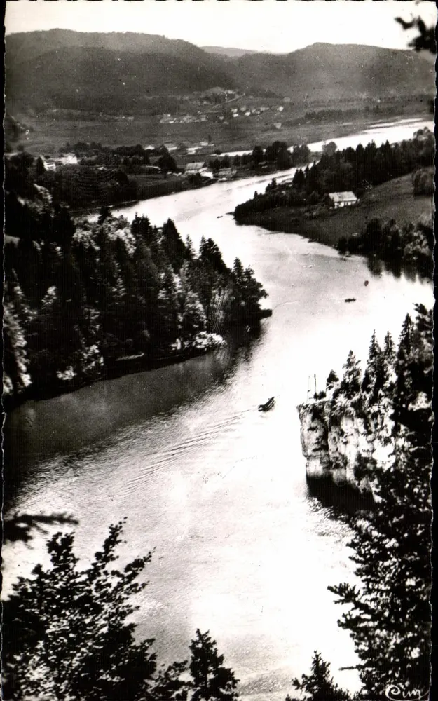 Um MORTEAU (Doubs) — Eingang zu den Bassins vor dem Saut du Doubs — CIM - Vorderseite