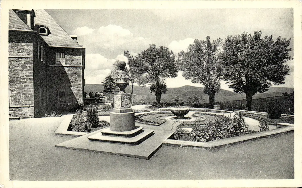 Mont Sainte-Odile — A Terrasse — Convento do Convento - Frente