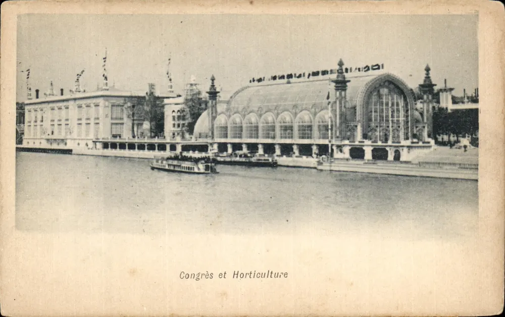 Congresso e Horticulura — Exposição de Paris — Editor não identificado, n° de série 75 - Frente