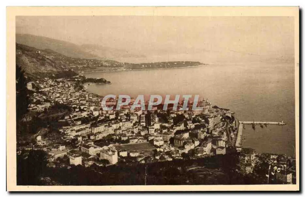 Monte-Carlo e o Cabo Martin — Costa Azul — Éditions d'Art Véron - Frente