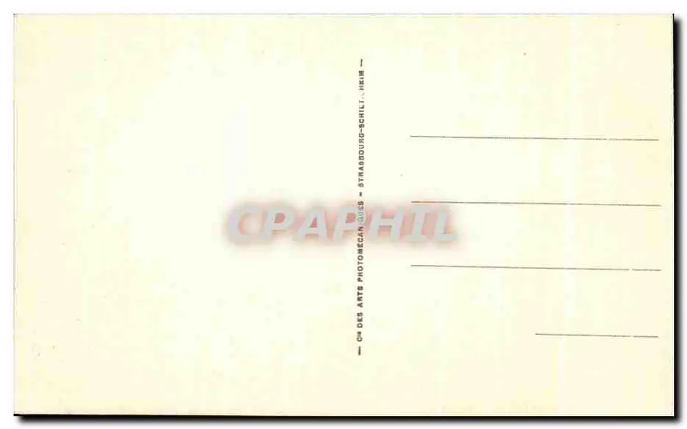 Beaulieu-sur-Mer — A ponta Fournie — CH DES ARTS PHOTOGRAPHES STRASBOURG-SCHILT - Verso
