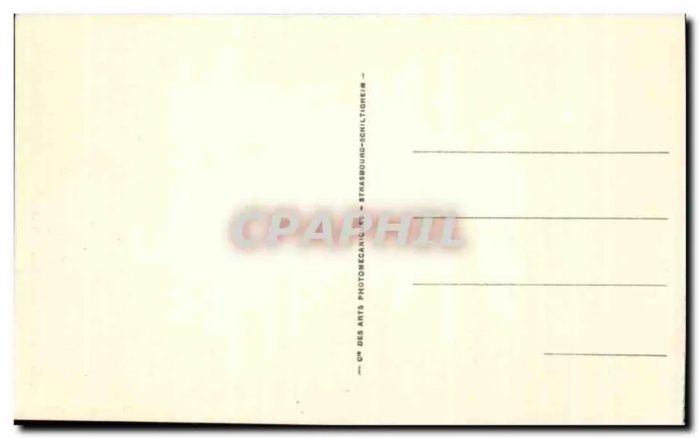 Cannes — Ansicht vom Jardin Albert Ier — Bel 12639 - Rückseite