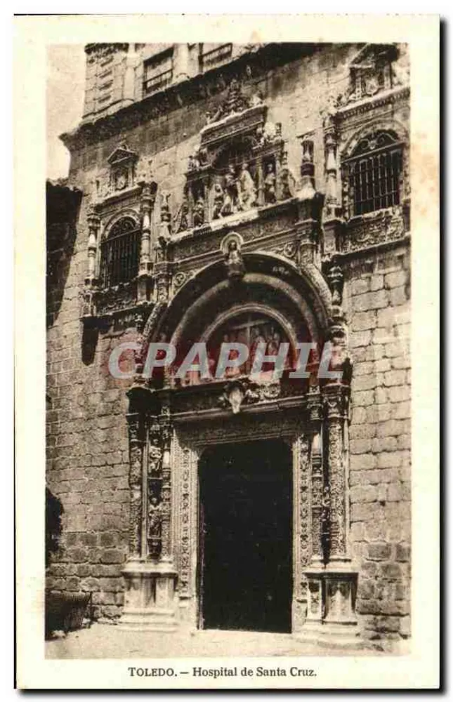 Toledo — Hospital de Santa Cruz — unbekannter Verleger, Seriennummer nicht sichtbar - Vorderseite