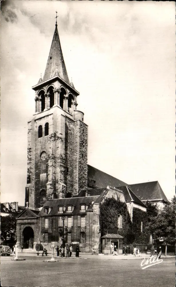 Iglesia de San Germain-des-Prés — París — editor Istel - Anverso