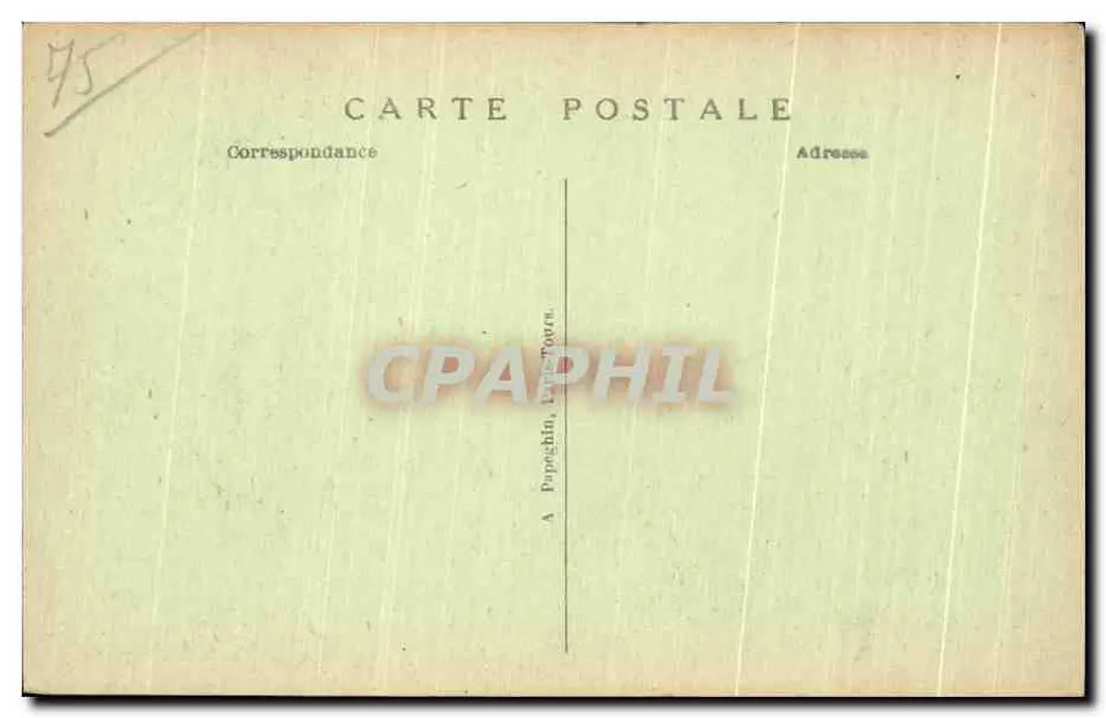 Paris — Panorama der Place de la Concorde — A. P. n°437 - Rückseite