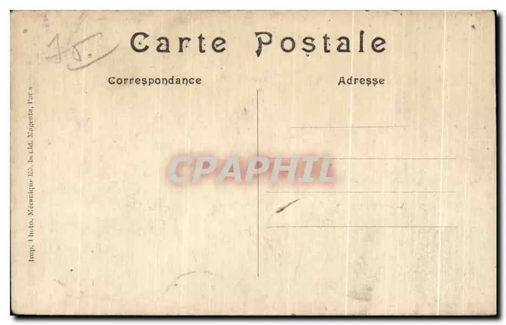 Paris — Jardin des Plantes — Himalayan Bharal — n° 327 - Rückseite