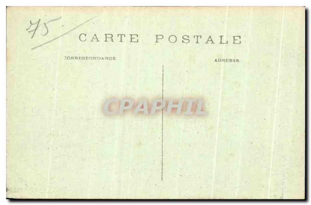 Paris — Place du Châtelet und Theater Sarah-Bernhardt — M. J. n° 586 - Rückseite