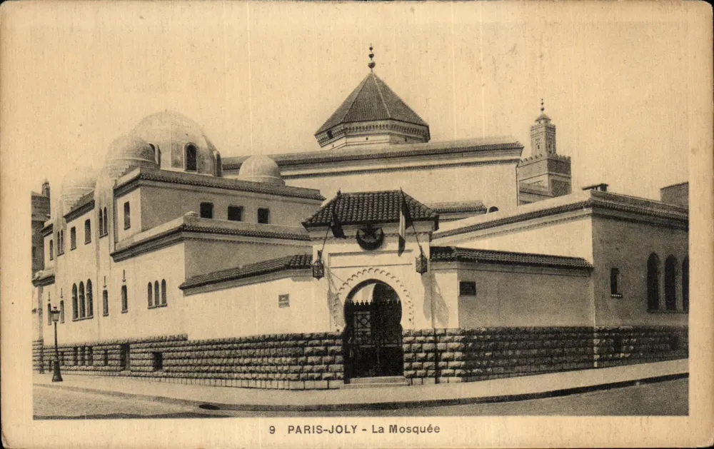 Paris - A Mesquita — editor Paris-Joly, n°9 - Frente