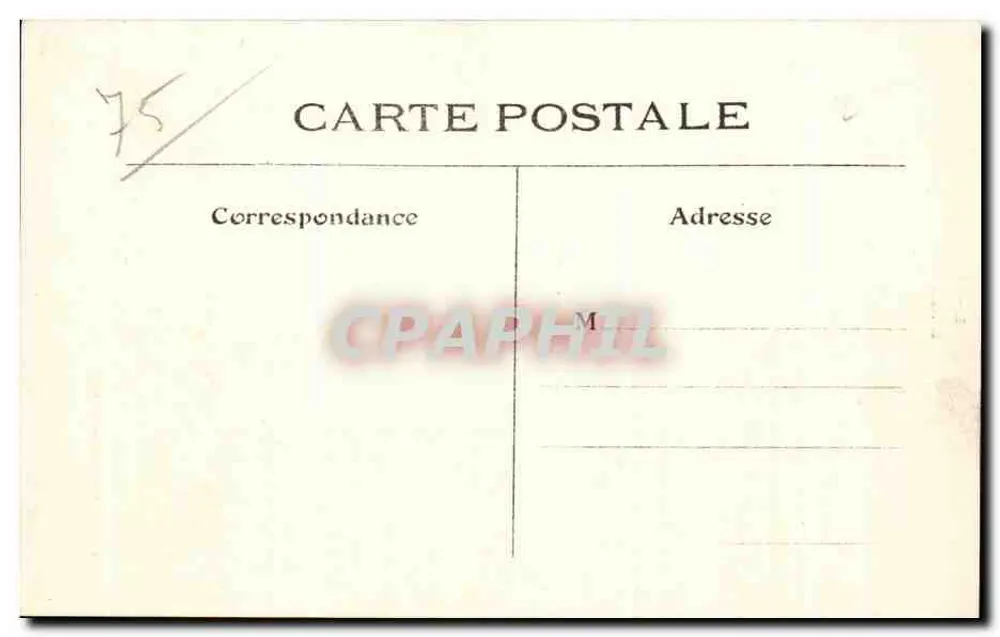 Notre-Dame de la Gare — Paris — L. J & Cie, Verlag Argouleme-Paris - Rückseite