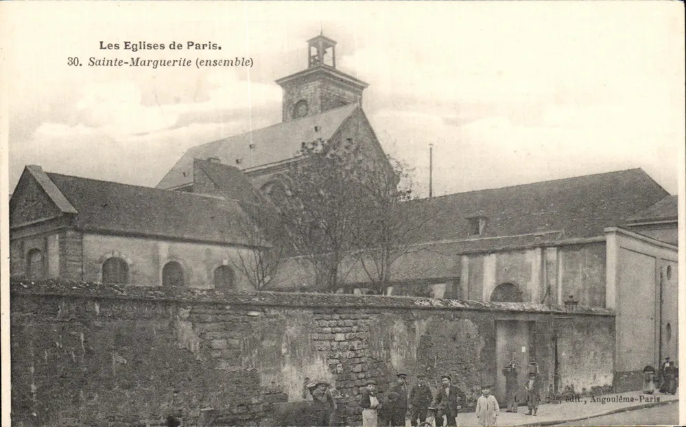 Die Kirchen von Paris — Sainte-Marguerite (Serie) — L. J. & Cie, Verlag, Angoulême-Paris - Vorderseite