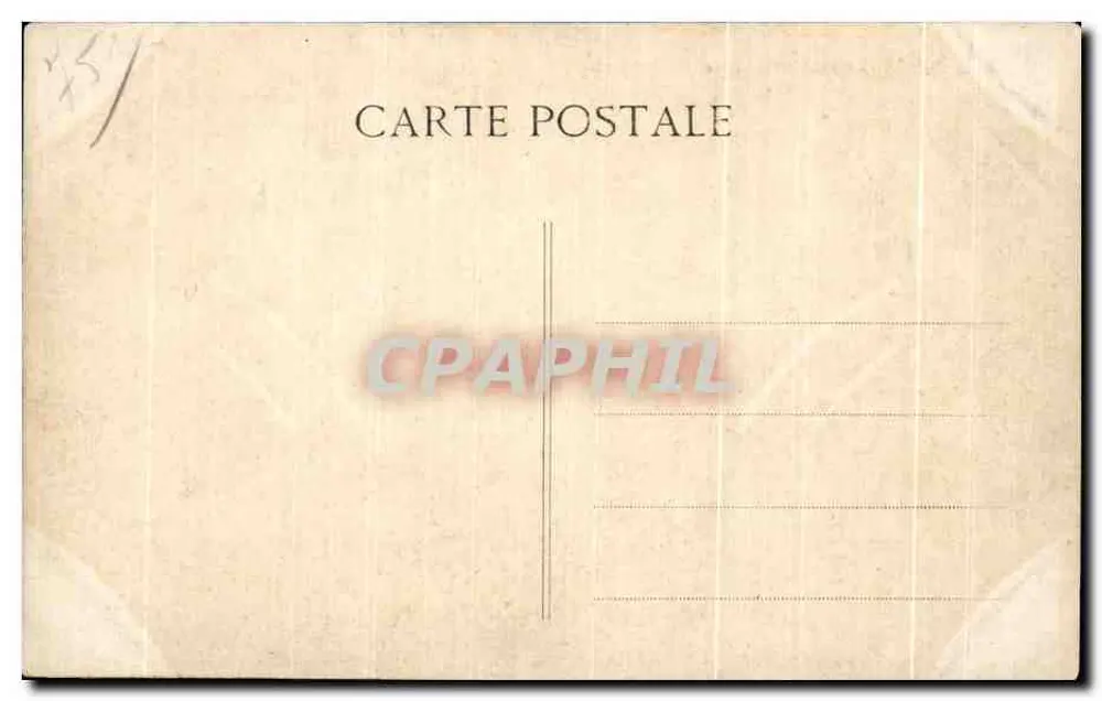 PARIS — Cour du Louvre — Les Guichets — n° 115 - Verso