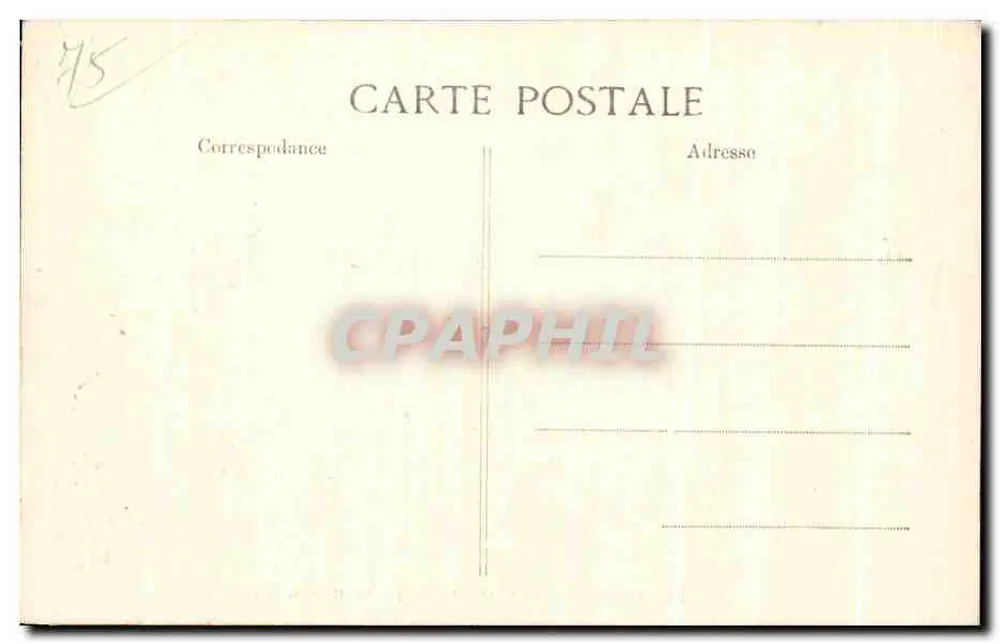 Paris — Avenue du Bois de Boulogne — Arc de Triomphe — Verleger E.P.D. n° 4013 - Rückseite