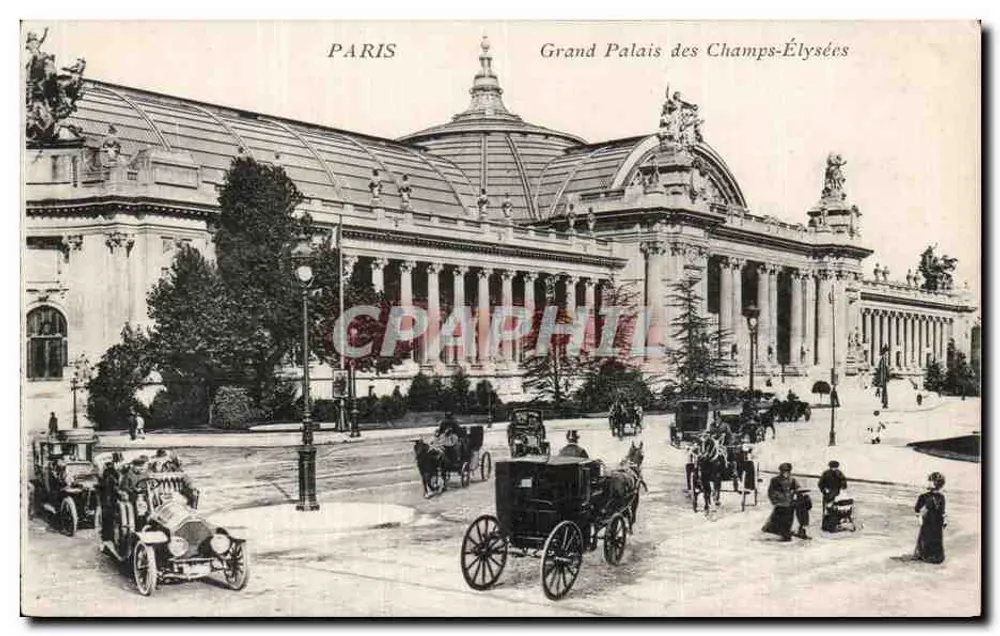 Paris — Grand Palais des Champs-Élysées — unbekannter Verlag - Vorderseite