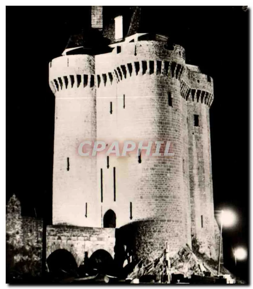 Torre Solidor — iluminada — Edições M. Cuérin, n° P. 14.591 - Frente