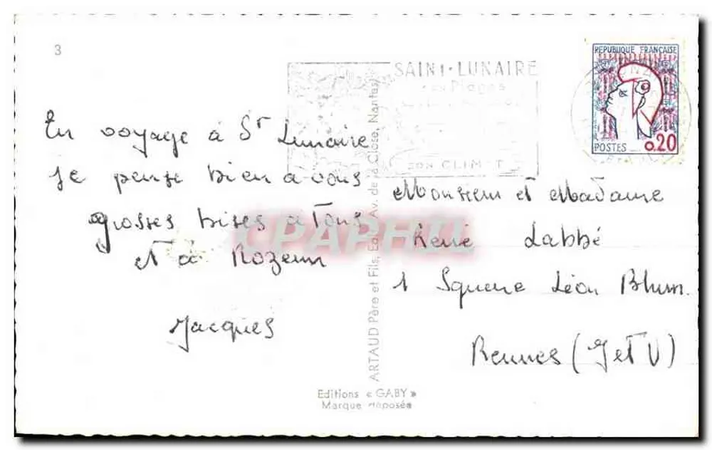 A Costa da Esmeralda — Mont-Saint-Michel, Dinard, St-Lunaire, St-Briac, St-Jacut, Cap Fréhel, Fort La Latte, Sablès d'Or, Erquy, Le Val André — Edições Gaby - Verso