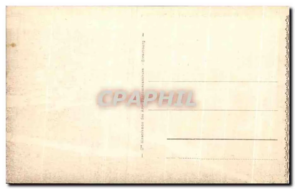 Biarritz - O Bairro do Port-Vieux — editor: "Albums des Arts Décoratifs" - Verso