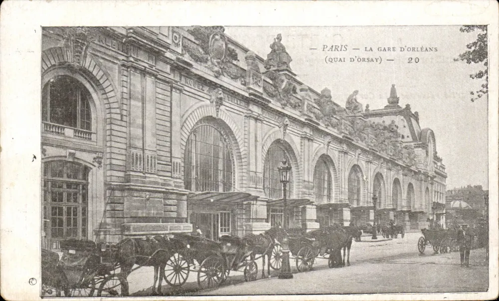 Paris — Die Gare d'Orléans (Quai d'Orsay) — 20 - Vorderseite