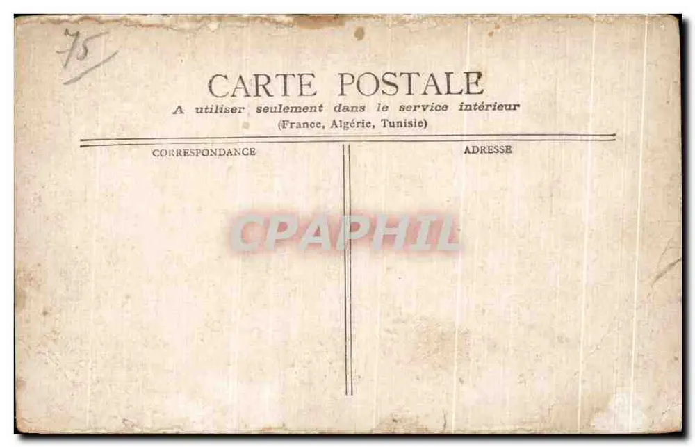 Paris — Église Saint-Eustache & Rue Montmartre — éditeur DUFAYEL - Verso